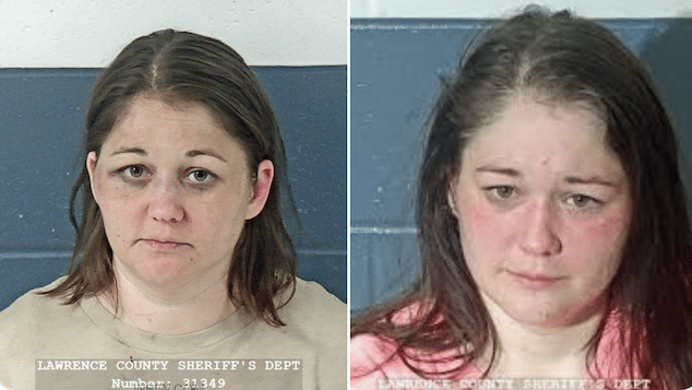 Sarah Harris, Lawrence County, Indiana repeat meth user arrested calling police to complain about drug dealer